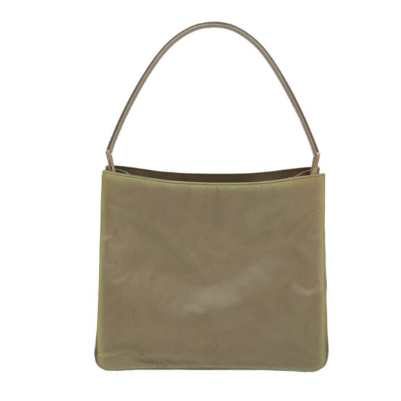 PRADA Shoulder Bag Nylon Khaki Auth cl771 - Picture 12 of 16